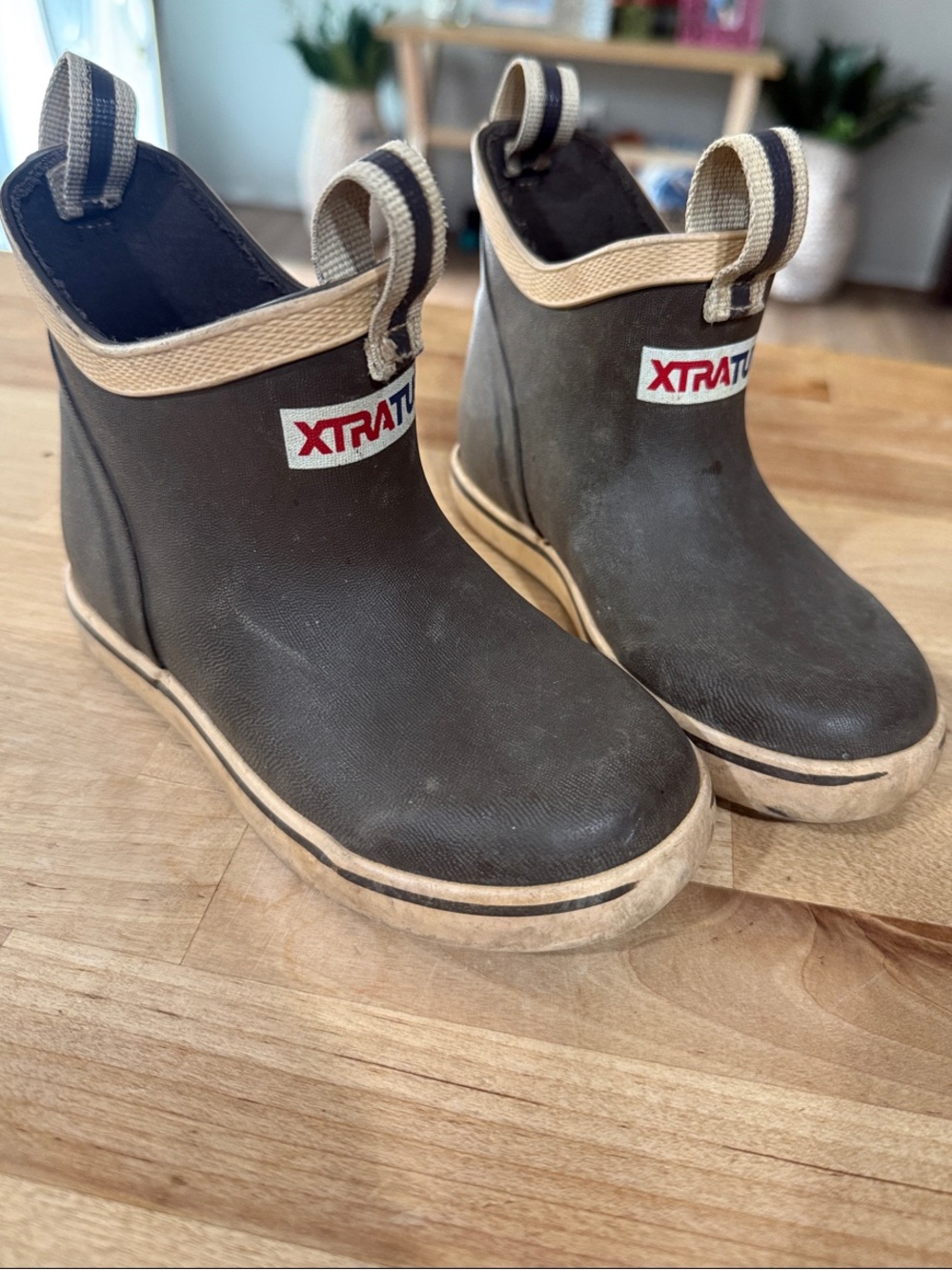 XTRATUF Kids' Brown Rain Boots
